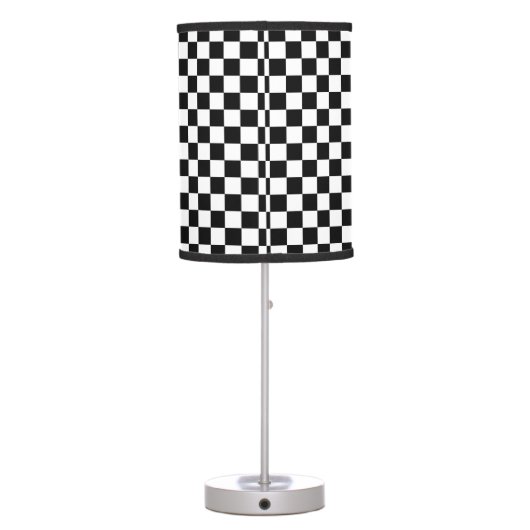Checkers Table Lamp (Back)
