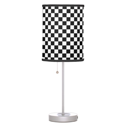 Checkers Table Lamp (Right)