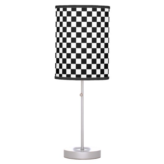 Checkers Table Lamp (Front)