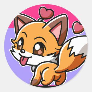 cute fox chibi