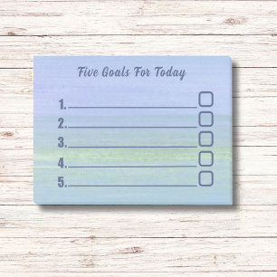 Checklist Post-it Notes