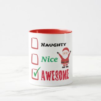 Checklist: Santa's Nice and Naughty List Mug