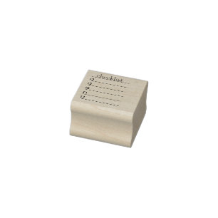 checklist stamp. rubber stamp