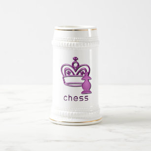Checkmate Beer Stein
