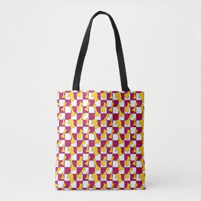 Checkmate Chic | CC-02 |  Tote Bag (Front)