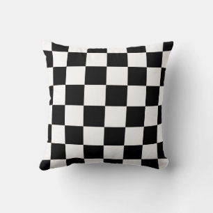 Checkmate Chic Throw Pillow