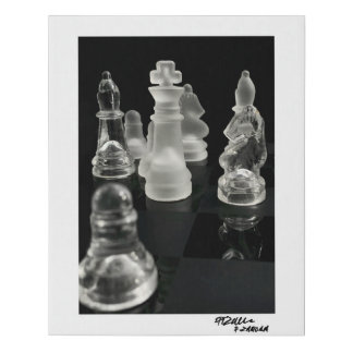Checkmate Faux Canvas Print