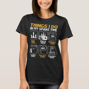 Checkmate for Chess Player Chess Board Chess Club  T-Shirt