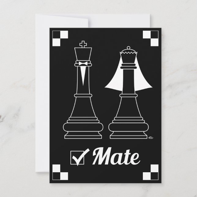 Checkmate Invitation (Front)