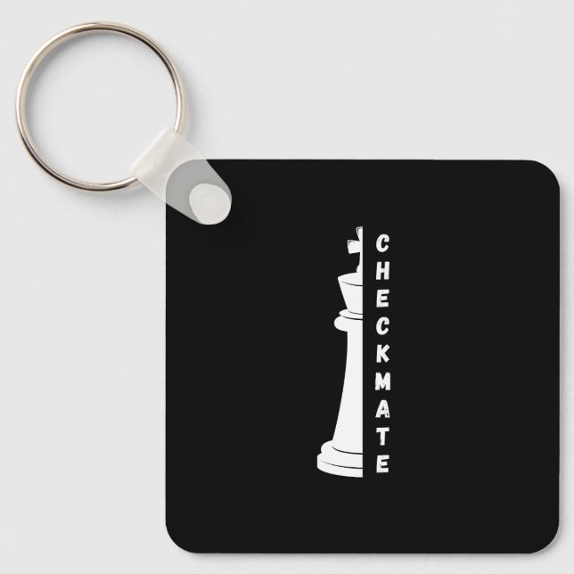 Checkmate Keychain (Front)