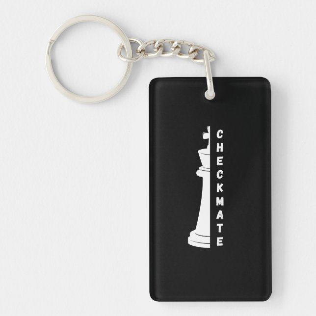 Checkmate Keychain (Front)