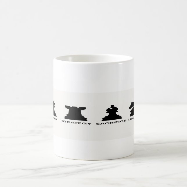 Checkmate Your Morning: Chess Lover Mug (Center)