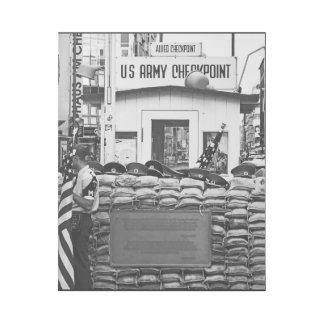 Checkpoint Charlie Berlin Gallery Wrap
