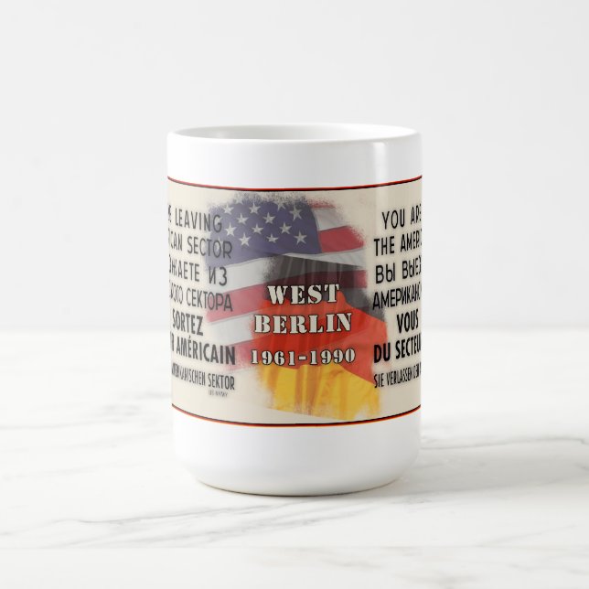 Checkpoint Charlie Coffee Mug (Center)
