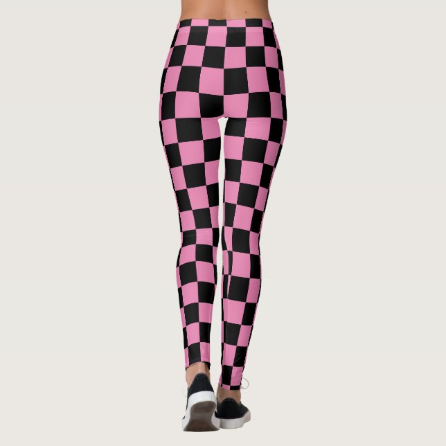 Checks Leggings (Back)