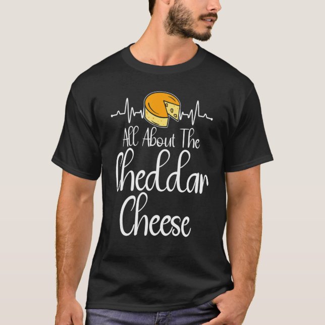 Cheddar Cheese Food T-Shirt (Front)