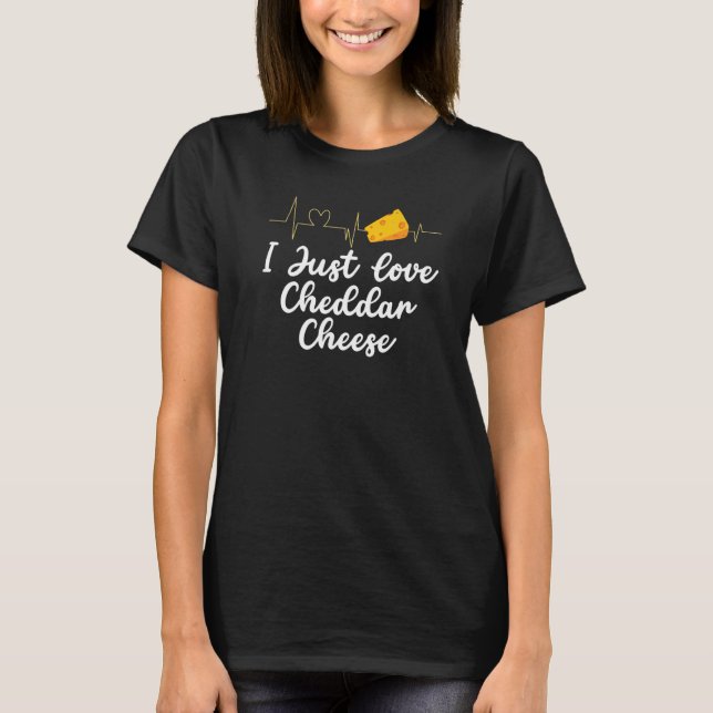 Cheddar Cheese Food   T-Shirt (Front)