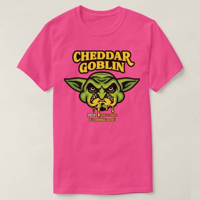 Cheddar Goblin T-Shirt (Design Front)
