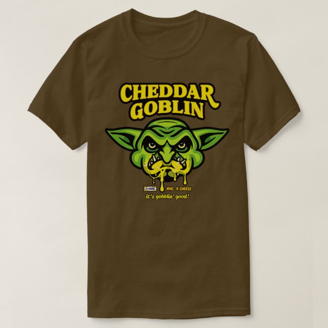 Cheddar Goblin T-Shirt (Design Front)