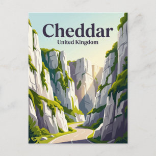 Cheddar Gorge United Kingdom Postcard