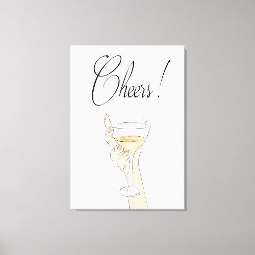 Cheeers  canvas print