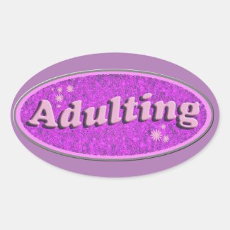 Cheeky Adulting Retro Decal Nostalgia Fun