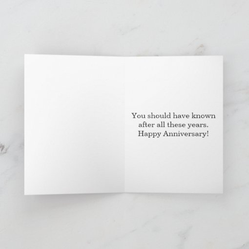 Cheeky Anniversary From Wife To Husband Card Zazzle