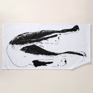 Cheeky by the Shore Beach Towel