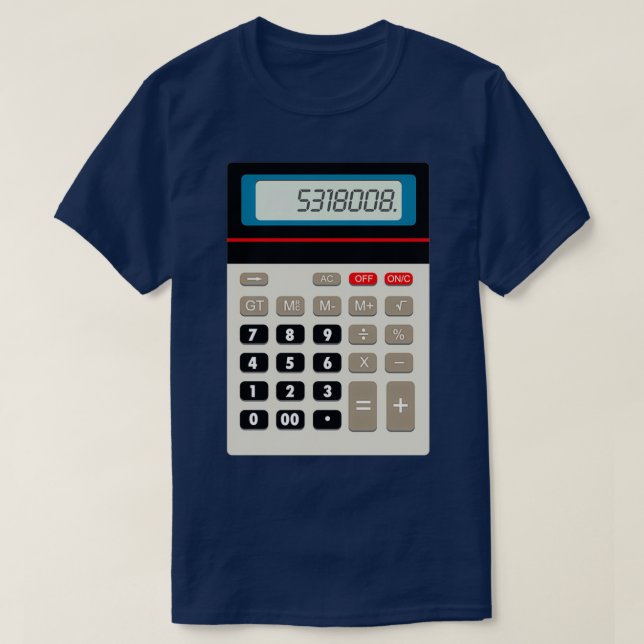 Cheeky Calculations T-Shirt (Design Front)
