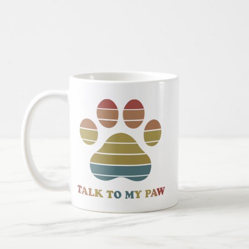 Cheeky Cat Paw Quip Coffee Mug