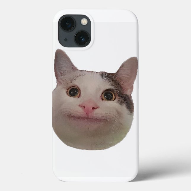 Cheeky Cat Tongue Out Phone Case – Cute & Playful  (Back)