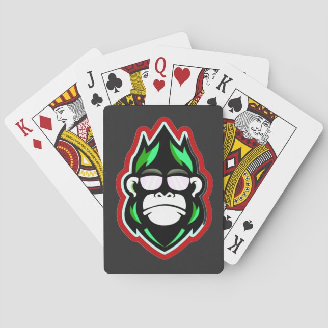 Cheeky Chimp Poker Cards (Back)