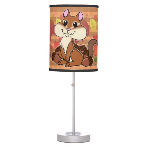 Cheeky Chipmunk _ Table Lamp