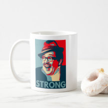 Cheeky Count Arthur Strong ceramic mug