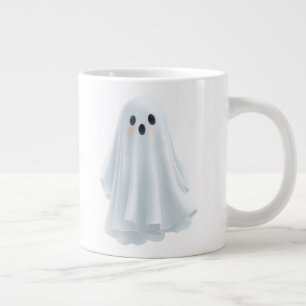 "Cheeky Ghost Glow" Giant Coffee Mug