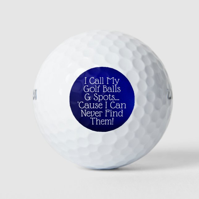 Cheeky Golf Ball Humor (Front)