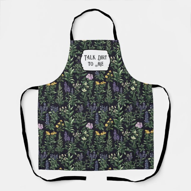 Cheeky Green Witch Apron (Front)