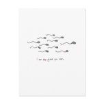 Cheeky hand drawn Valentines day card Cheeky hand drawn Valentines day card
