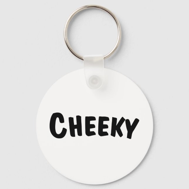 Cheeky Keychain (Front)