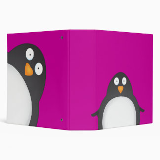 Cheeky King Penguin's 3 Ring Binder