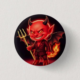 Cheeky little Devil Button