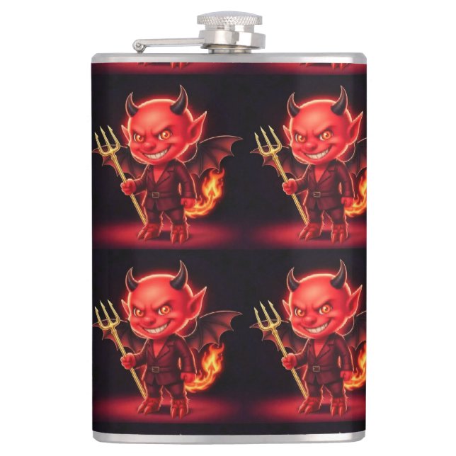 Cheeky little Devil Flask (Front)