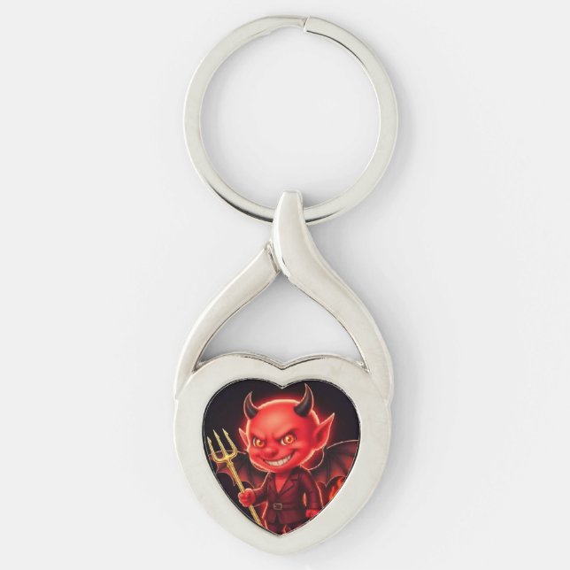 Cheeky little Devil Keychain (Front)
