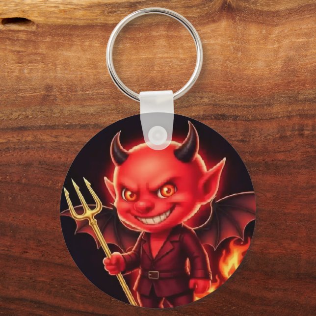 Cheeky little Devil Keychain (Front)