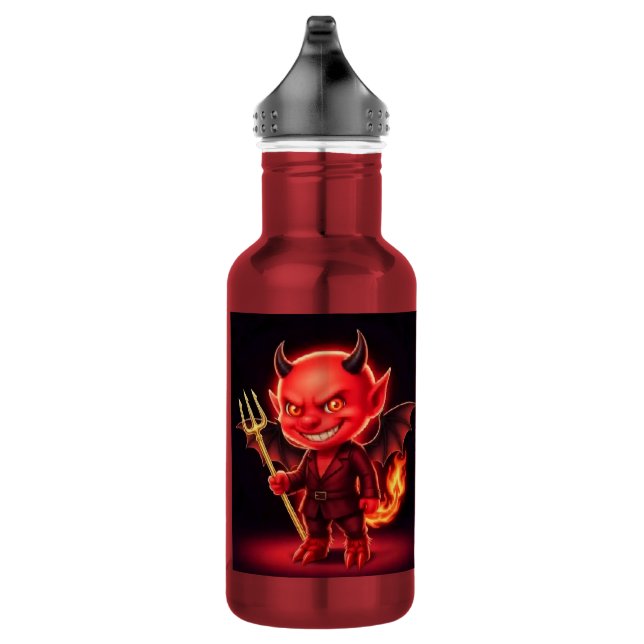 Cheeky little Devil Stainless Steel Water Bottle (Right)