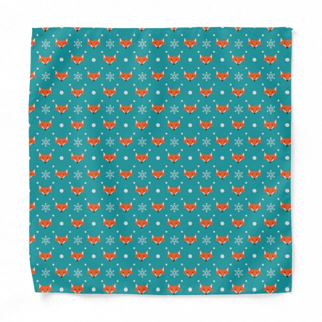 Cheeky little foxes bandana (Front)