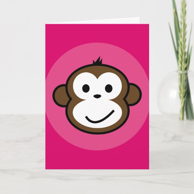 Cheeky Monkey Card (Front)