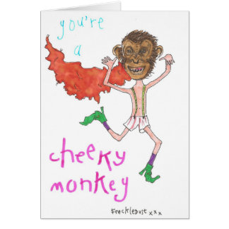 cheeky monkey cards