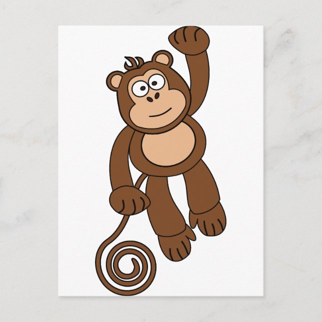 Cheeky Monkey Design Postcard (Front)