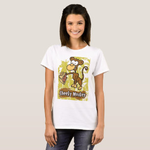 Cheeky Monkey in the Jungle T-Shirt